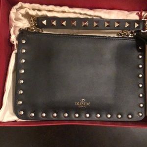 Valentino Rock Stud wristlet